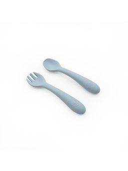 BabyStreet - Infant Kids Silicone FDA Spoon & Fork