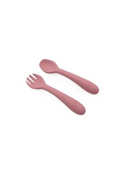 BabyStreet - Infant Kids Silicone FDA Spoon & Fork