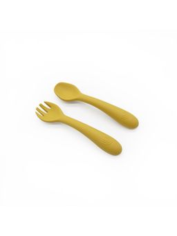 BabyStreet - Infant Kids Silicone FDA Spoon & Fork