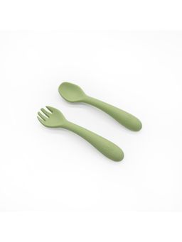 BabyStreet - Infant Kids Silicone FDA Spoon & Fork