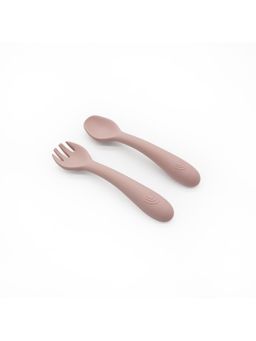 BabyStreet - Infant Kids Silicone FDA Spoon & Fork