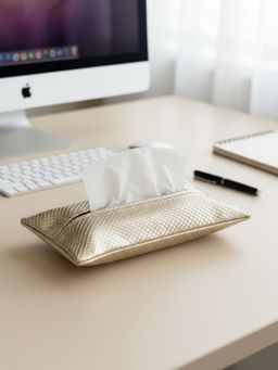 Mason Home - Braided Gold Tissue Cover