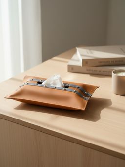 Mason Home - Brown Tissue Cover