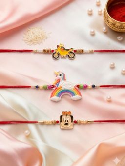 VIRAASI - Multi-Color Kid Rakhi Gift Set