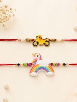 VIRAASI - Multi-Color Kid Rakhi Gift Set