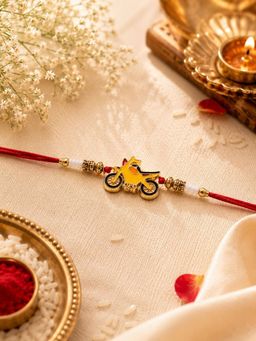 VIRAASI - Multi-Color Bike Kid Rakhi Gift Set