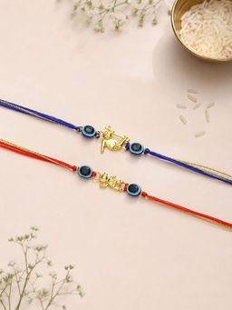 VIRAASI - Multi-Color Kid Rakhi Gift Set