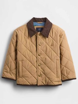 GAP - Unisex Tan Polyester Collar Neck Full Sleeves Jackets