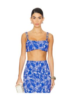 Patbo - Stretch Jacquard Cropped Top