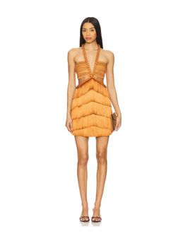 Patbo - Pampas Fringe Mini Dress