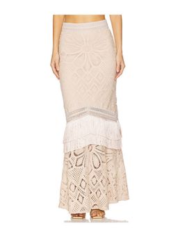 Patbo - x Camila Coelho Flower Crochet Skirt