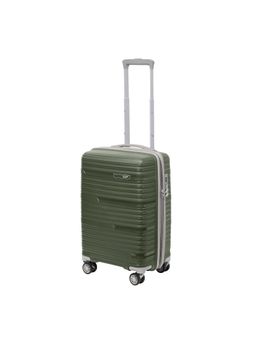 VIP - Unisex Matrix Green Hard Luggage Trolley Bag