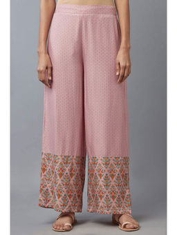 W - Pink Floral Parallel Pant