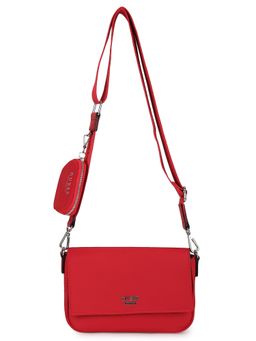 Guess - KEZZIE CROSSBODY FLAP Red Handbag