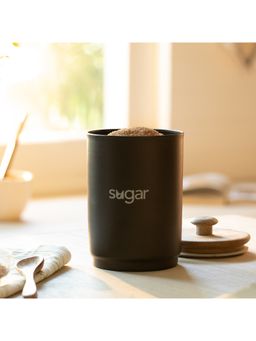 Ellementry - Charcoal Sugar Jar Brown