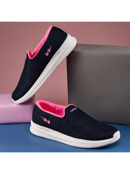 Campus - Zoe Plus Navy Blue Walking Shoes For Women