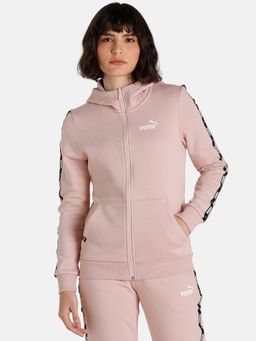 Puma - Power Tape Fz Women Pink Hoodie