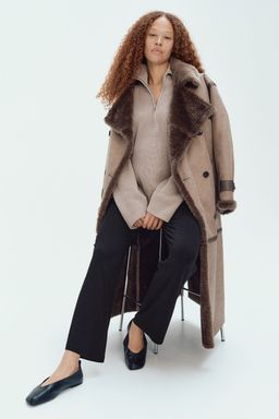 H&M - Women Black Mama Before & After Jersey Trousers