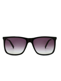 Nautica - Grey Lens Wayfarer Sunglass Full Rim Black Frame Color Polarized