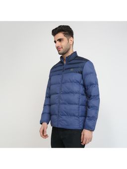 ColorPlus - Men Blue Polyester Solid Collar Neck Waist Coat