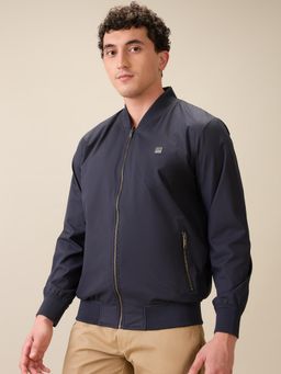 ColorPlus - Men Blue Polyester Solid Collar Neck Waist Coat