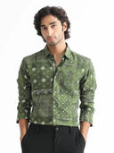 Green color option, Sold out, Currently selected