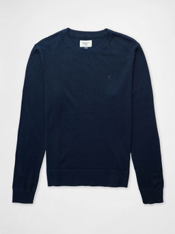 American Eagle - Men Rich Navy Blue Sweater