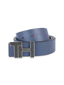 Tommy Hilfiger - Struer Men Leather Reversible Belt - Navy Blue & Tan