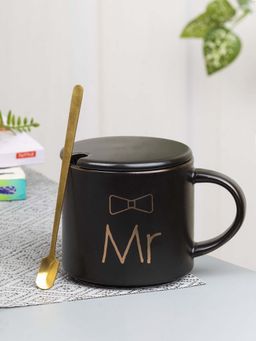 Voncasa - Coffee Mug with Lid (420 Ml)