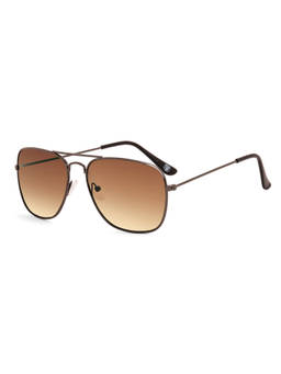 ROYAL SON - Men Square Sunglasses Brown Lens -RS0044AV