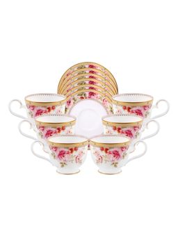 Noritake - Pink Nature Bone China Tea Set