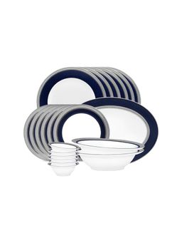 Noritake - Navy Blue Nature Porcelain Dinner Set