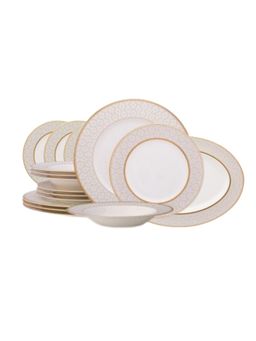 Noritake - White Nature Porcelain Dinner Set