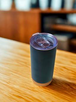 The Home Co - Black Solid Stainless Steel Sipper
