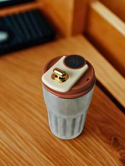The Home Co - White Solid Stainless Steel Sipper