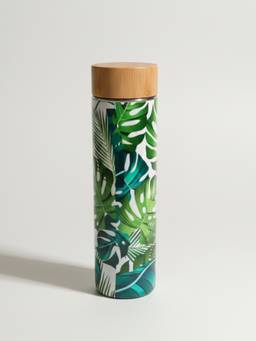 The Home Co - Green Solid Stainless Steel Bottle