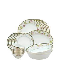 Noritake - White Nature Porcelain Dinner Set