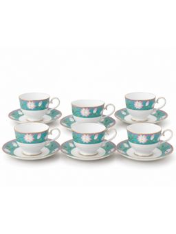 Noritake - Blue Nature Bone China Tea Set
