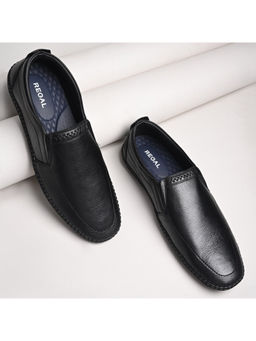 REGAL - Black Men Casual Slip On Loafers