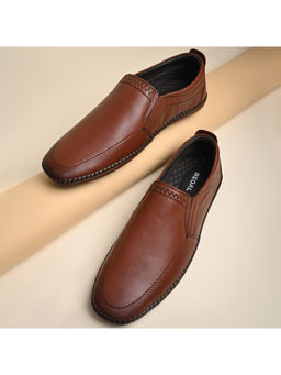 REGAL - Tan Men Casual Slip On Loafers