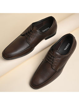 REGAL - Brown Men Leather Lace Ups Formal Derbies