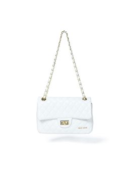 Pelle Luxur - Women White Sling Bag (S)