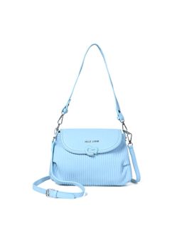 Pelle Luxur - Women Sky Blue Sling Bag (S)