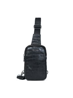 Pelle Luxur - Women Black Crossbody Chest Bag (S)