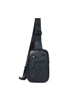 Pelle Luxur - Women Black Crossbody Chest Bag (S)