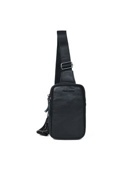 Pelle Luxur - Women Black Crossbody Chest Bag (S)
