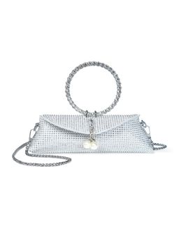 Pelle Luxur - Women Silver Sling Bag (S)