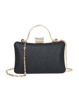 Pelle Luxur - Women Black Clutch (S)