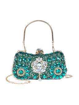 Pelle Luxur - Women Green Clutch (S)