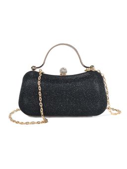 Pelle Luxur - Women Black Clutch (S)